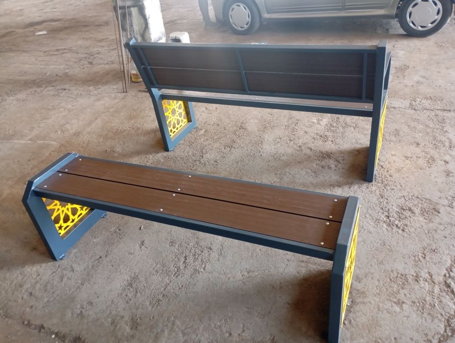 Скамейки  по оптовым ценам. Из современного материала ДПК