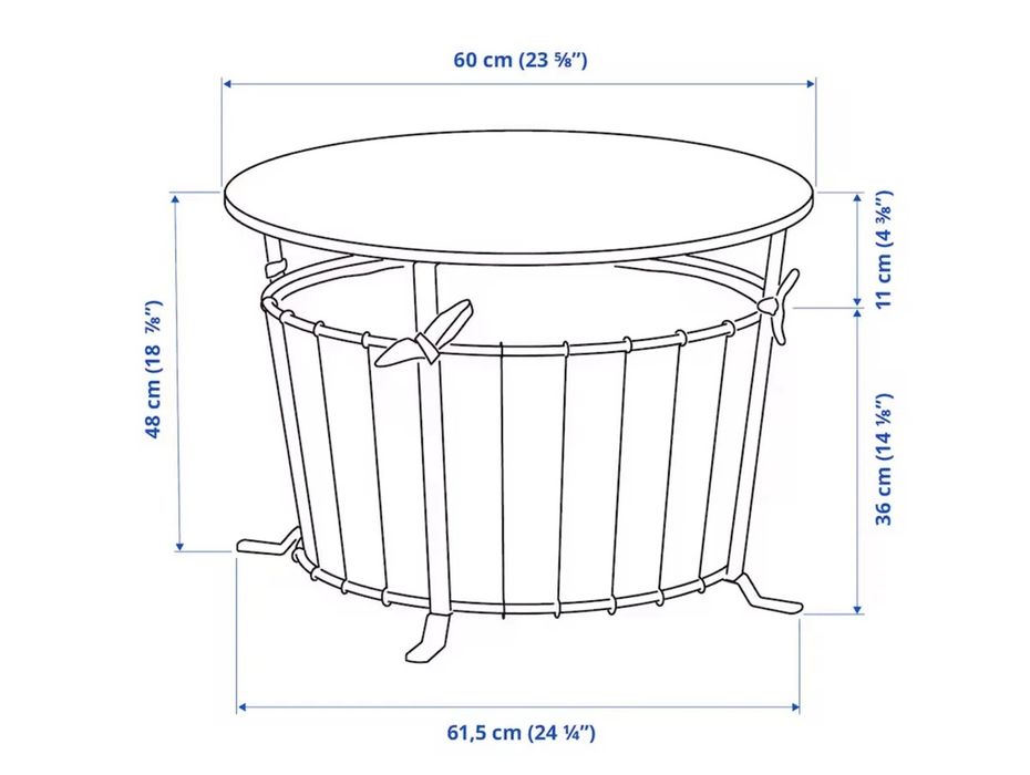 Маса IKEA Gualov