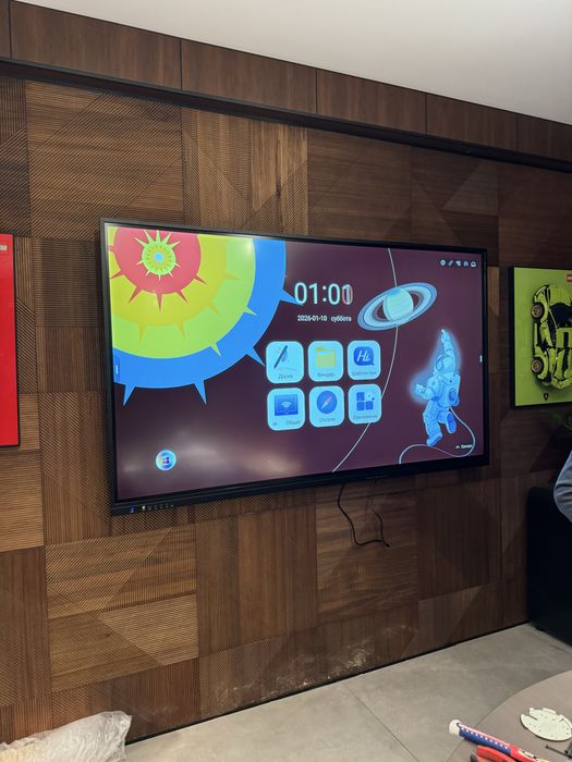 Интерактивный Панел 65/75 до 100 Android 4K 8/128 Доставка бесплатно