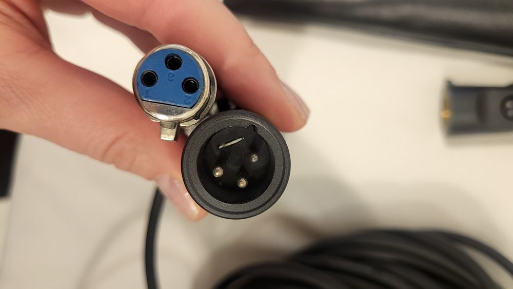 Microfon Shure și cablu XLR 10m