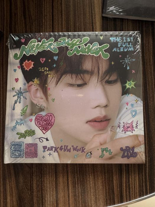 кпоп альбом zerobaseone/zb1 never say never digipack gunwook ver
