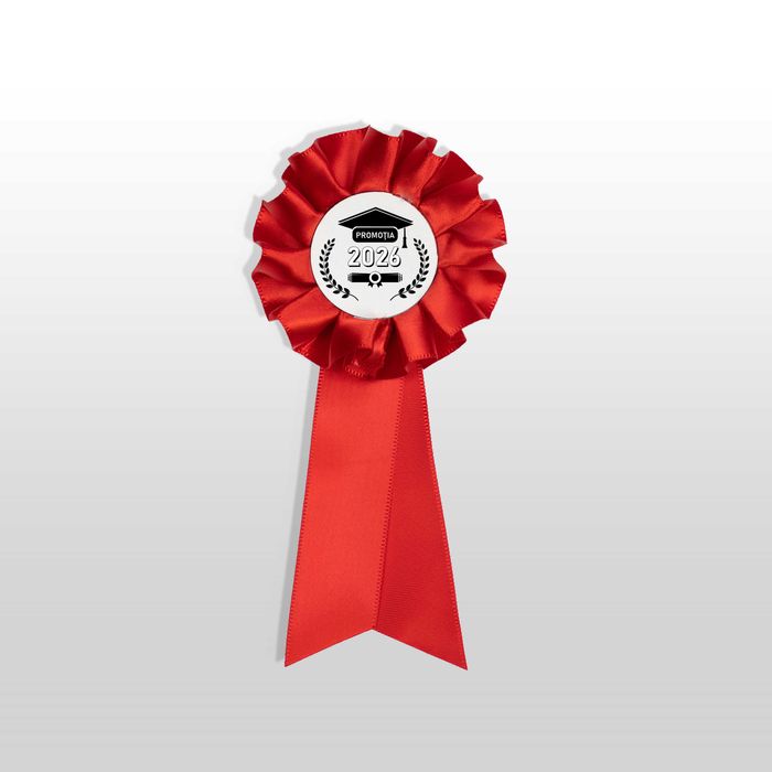 Toca, Esarfa si Cocarda, Set Nepersonalizat, Rosu, Liceu, Facultate