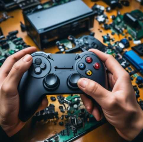 Ремонт джойстиков DualSense PS5, DualShock PS4, XBOX