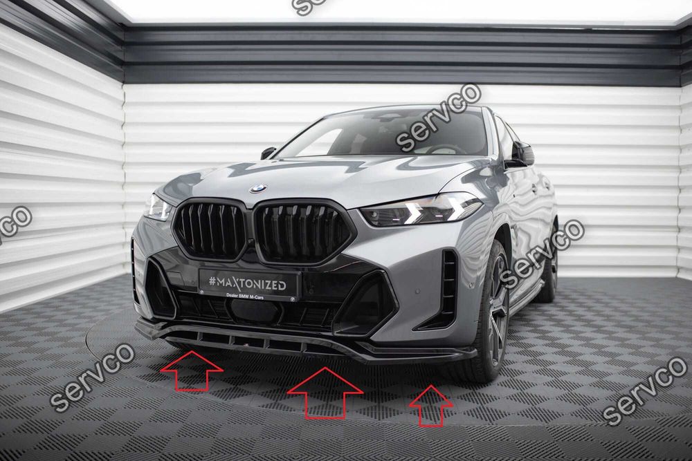Pachet Body kit tuning Bmw X6 G06 M-Pachet 2023- v8 Maxton Design