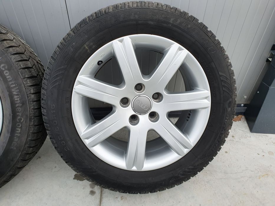 Jante originale Audi 16 , prinderea la prezoane 5x112 , gaura 57,1 mm