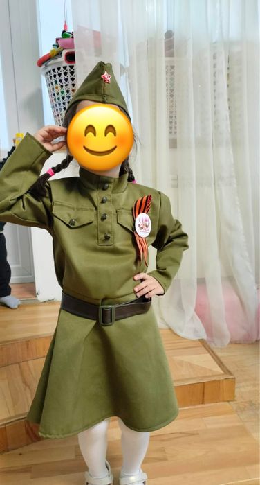 Военная форма на девочку.