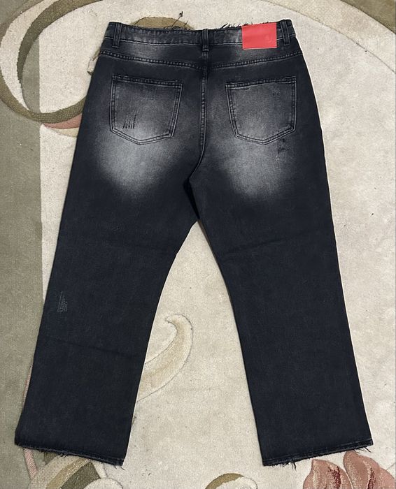 Черни Baggy Distressed дънки