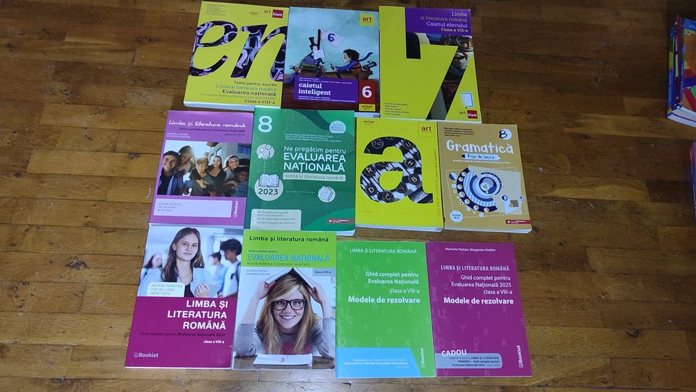 Manuale Matematică și Limba română clasa 5,6,8