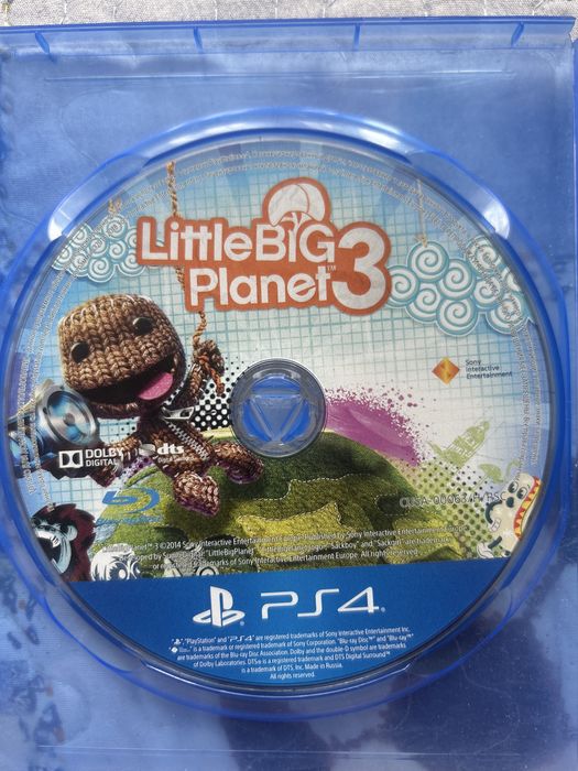 LittleBigPlanet3 диск на пс4 б/у