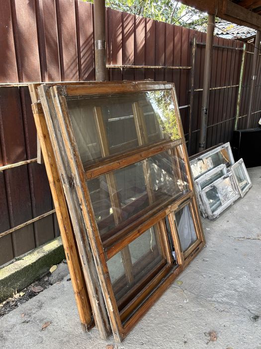 деревянные окна (5 штук)