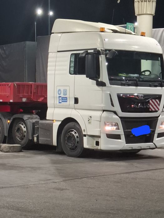 Срочни ??Ман тгх 480 евро 6, 2015й. Траллер 2025 й комплект 80000$