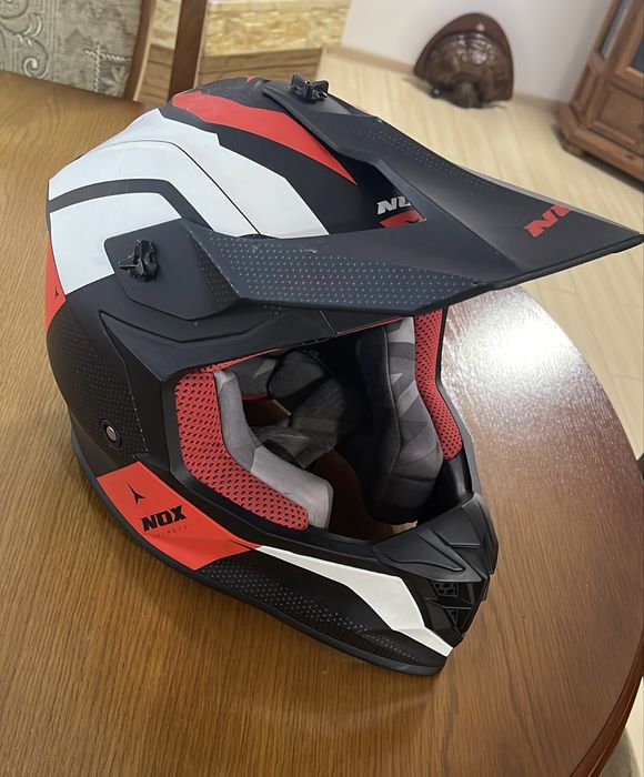 Cască Fox Airoh / Mărime M /impecabilă / atv - cross - quad !