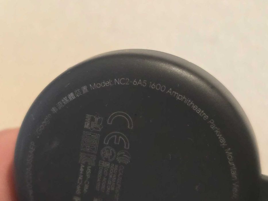 Google Chromecast 3, Streaming Media Player Full HD 1080p, Wi-Fi HDMI