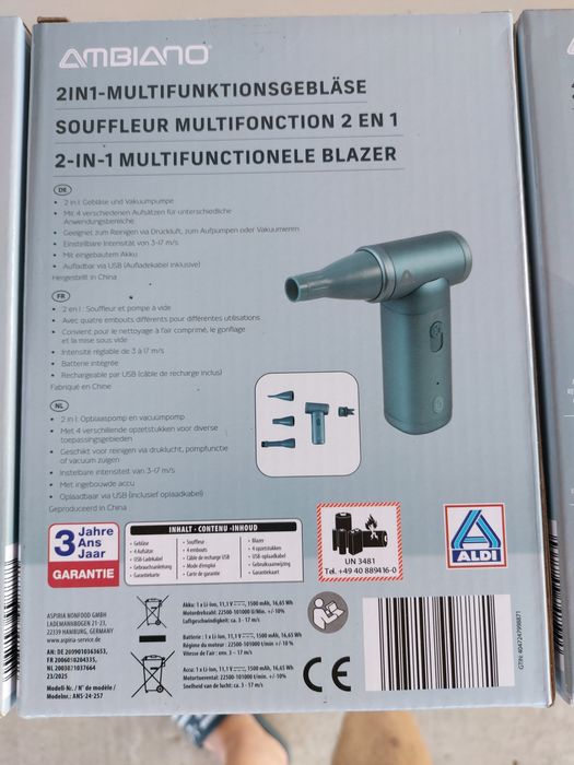 Suflanta si pompa  saltele 2 în 1