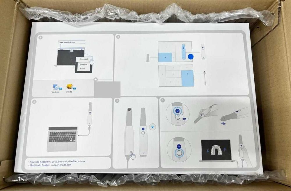 Продавам интраорален скенер Medit i700