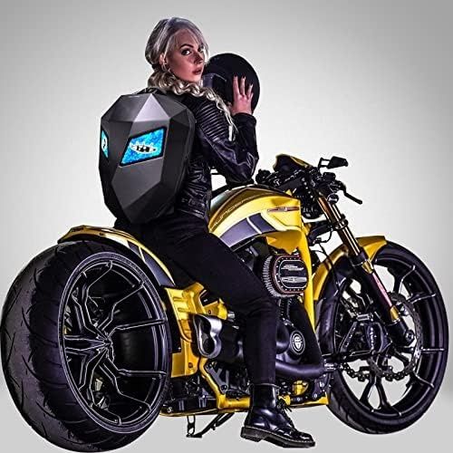 LED раница с мигащи очи Iron Man – за мотор, велосипед и др