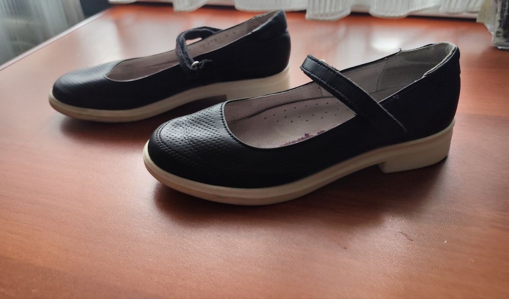 Туфли кожаные 34 размера "Юничел"