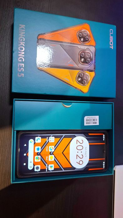 Смартфон Cubot KingKong ES5, 6GB/128GB, Осемядрен, 6.88" IPS, 7000mAh