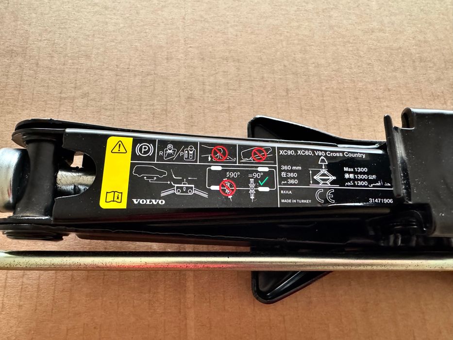 Cric auto VOLVO XC90 XC60 V90CC 2018+ NOU