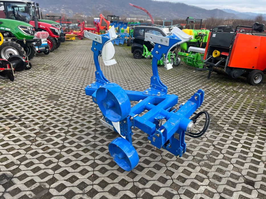 Plug agricol 2 trupite reversibil hidr cormane pline Konig Traktoren