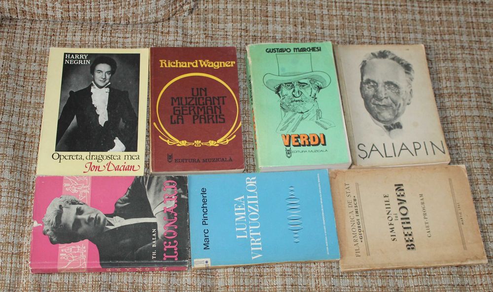 32 carti muzica istoria muzicii Iosif Sava Itinerare Alexandru Emanoil Verismul Opera italiana in capodopere Opera romantica rusa George nescu