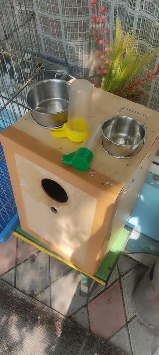 Клетка. Набор для попугаев