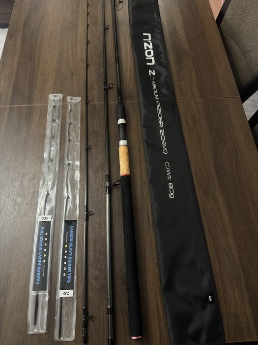 Фидер въдица- DAIWA N’Zon Z Medium Feeder 3.60/80 gr.