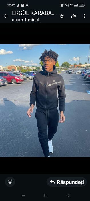 Trenig tek de bumbac toate marimile de la S la 2X  calitate