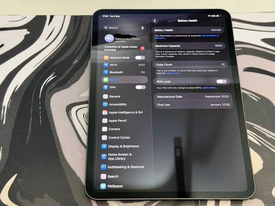 iPad Pro 11 M5 Black 256gb