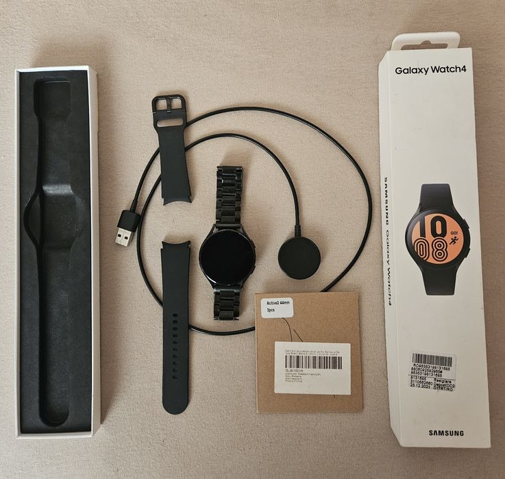 Ceas smartwatch Samsung Galaxy Watch4, 44mm, LTE, BLACK