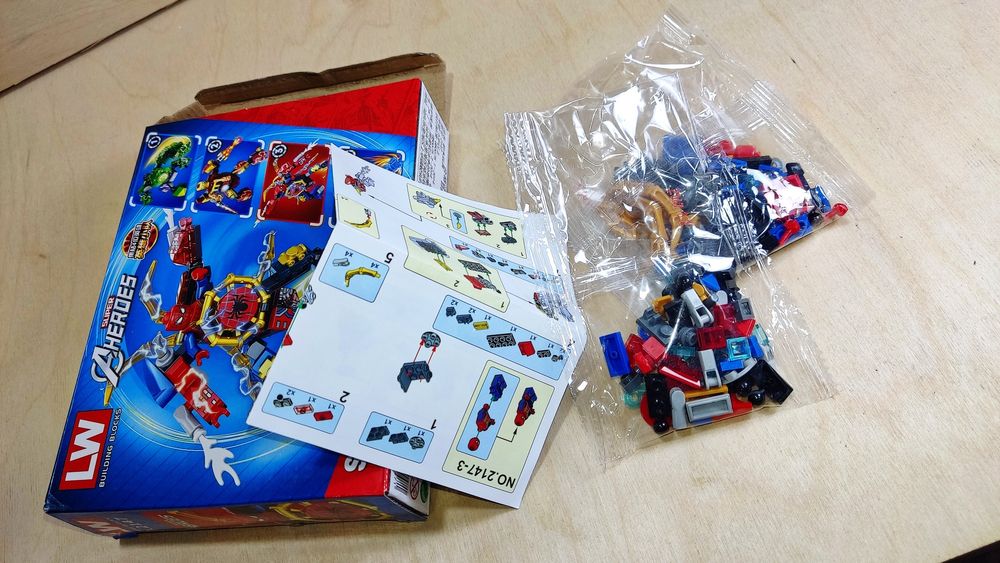 Лего Marvel супергерои