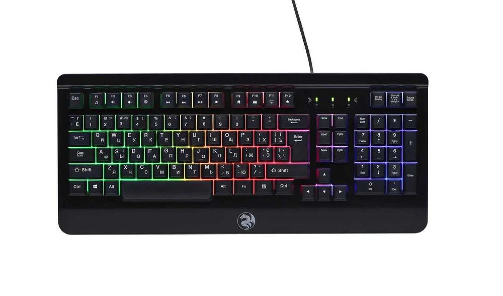 Игровая клавиатура 2E GAMING KG320 LED USB Black