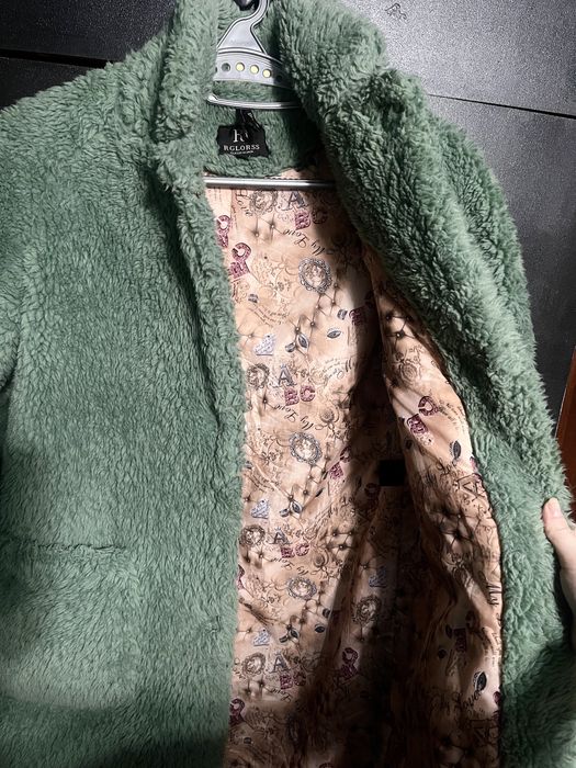 Шуба искусственная теплая