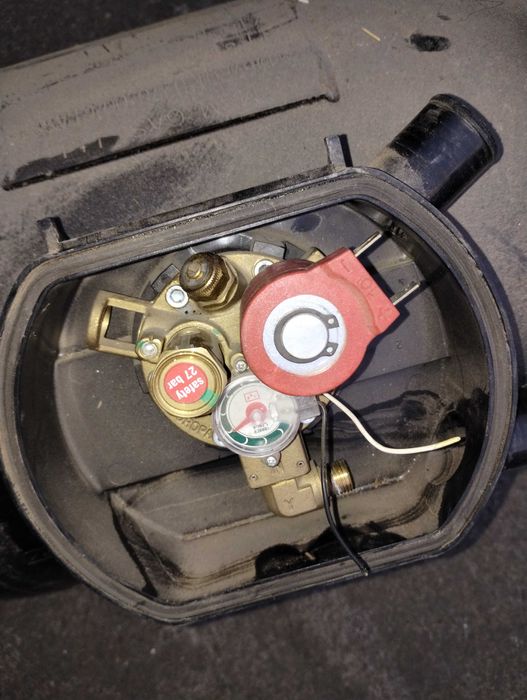 Газова уредба с бутилка