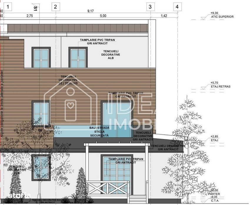 Duplex Modern cu 4 camere si gradina, în Gușterita
