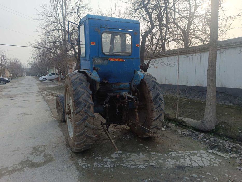 Синий Трактор с прицепом