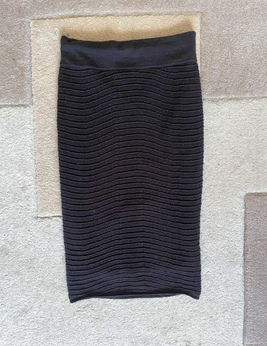 H&M, XS | Fustă, negru