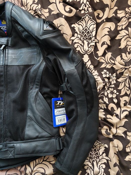 Кожено лятно яке за мотор RST Tractech Evo 4 Mesh