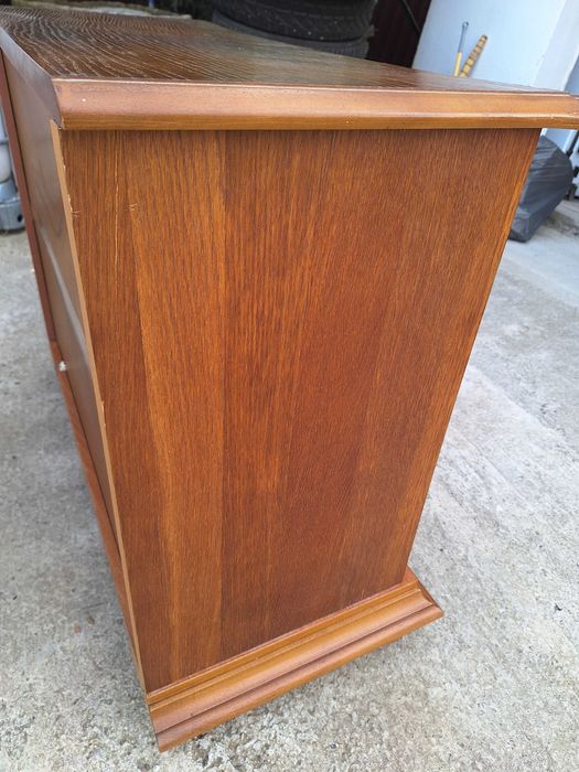 Comoda Romana stejar antichizat patinat 93x71x42 cm  lemn masiv