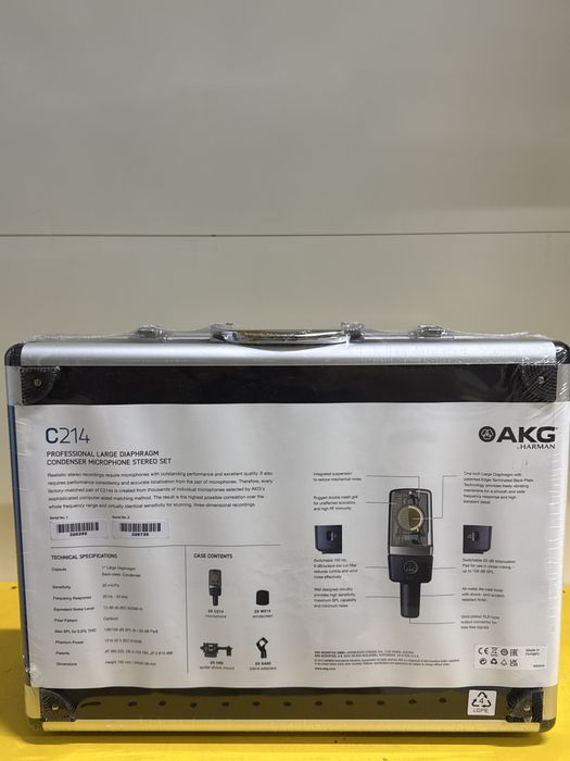 Microfoane AKG C214 / Sigilate