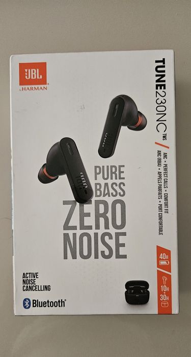 Casti True Wireless JBL Tune 235 NC, True Wireless, Pure Bass, Sigilat
