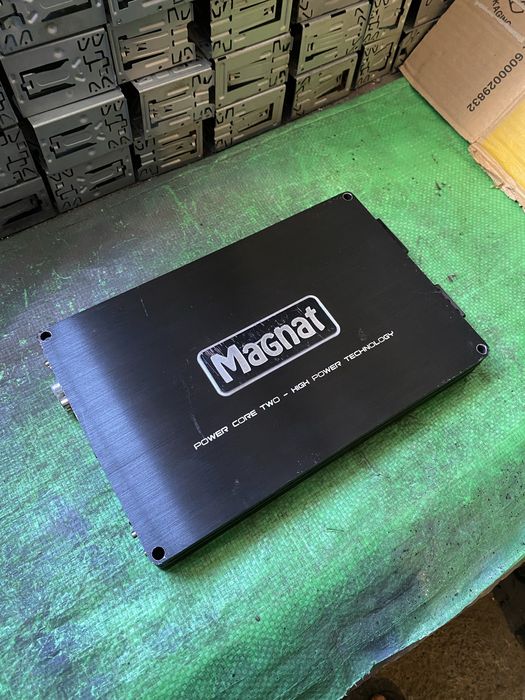 MAGNAT - Супер компактен и Мощен- 2 канален БАС усилвател за кола авто