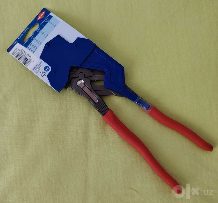 сантехник переставные клещи разводной ключ knipex 250мм новые
