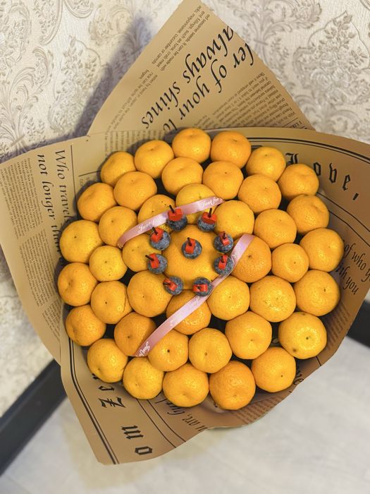 Мандариновые букеты