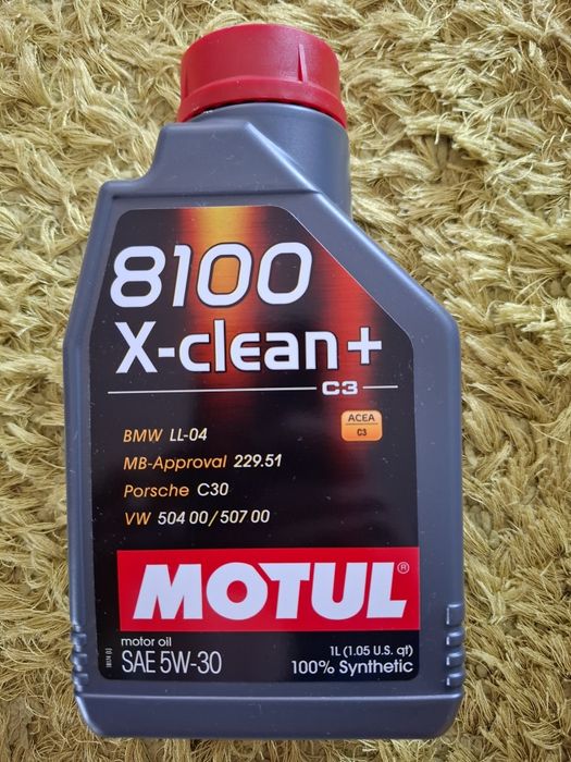 Ulei auto Motul X-Clean+ C3, 1L – nou, sigilat