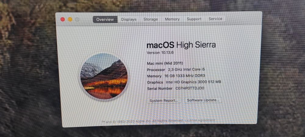 Mini Mac (Mid 2011)+Monitor curbat Samsung+tastatura+mouse