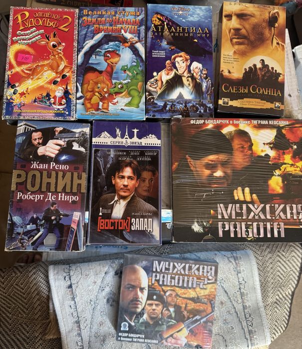 Продам видеокассеты vhs