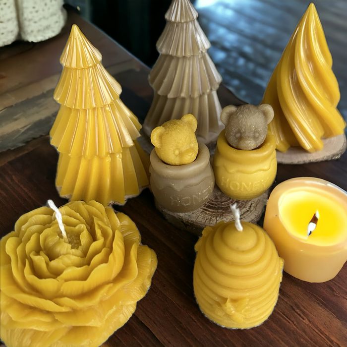 Свещи от 100% пчелен восък