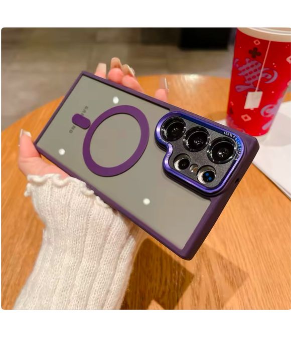 SAMSUNG S23/S24/PLUS/ULTRA - Husa Magsafe Pc Camera Protect