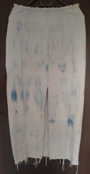 Дълга дънкова пола